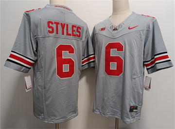 Sonny Styles Ohio State Buckeyes gray Limited jersey