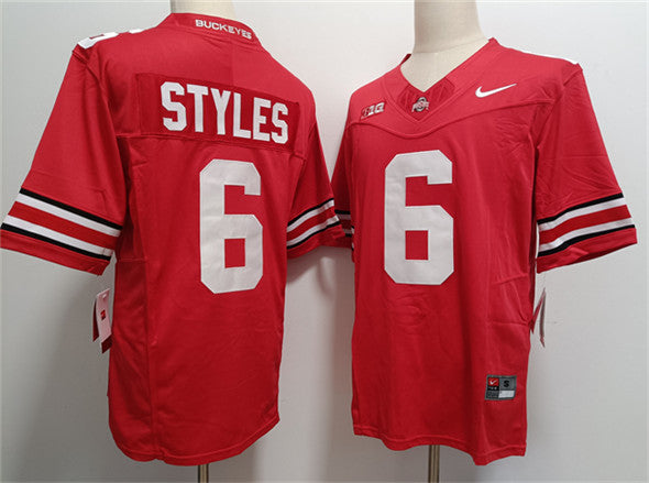 Sonny Styles Ohio State Buckeyes red Limited jersey
