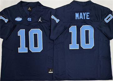 Drake Maye North Carolina Tar Heels navy Limited jersey