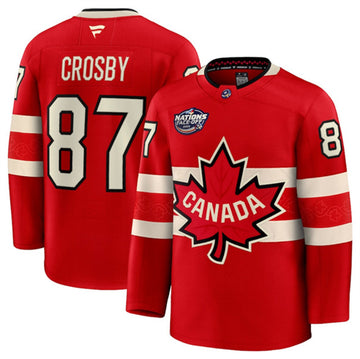 Sidney Crosby Team Canada red jersey