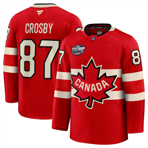 Sidney Crosby Team Canada red jersey