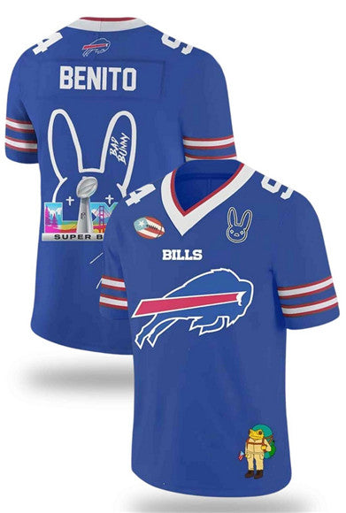 Buffalo Bills royal jersey