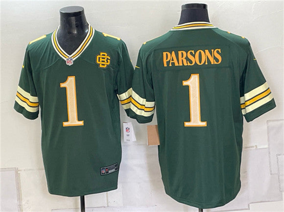Micah Parsons Green Bay Packers green Limited jersey