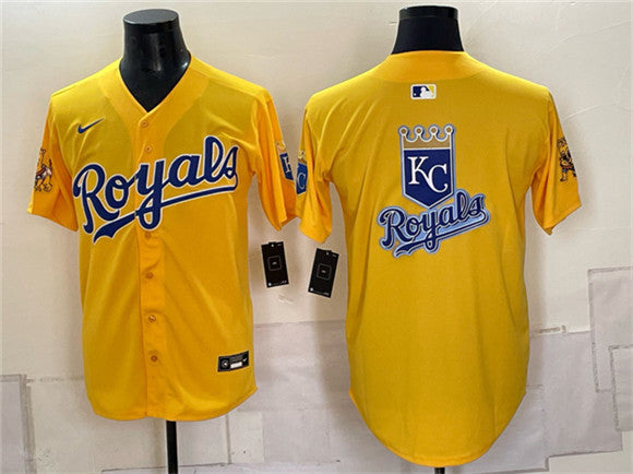 Kansas City Royals gold Vapor jersey