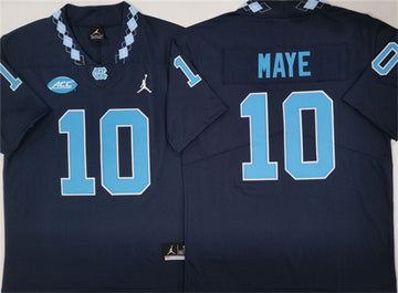 Drake Maye North Carolina Tar Heels navy Limited jersey