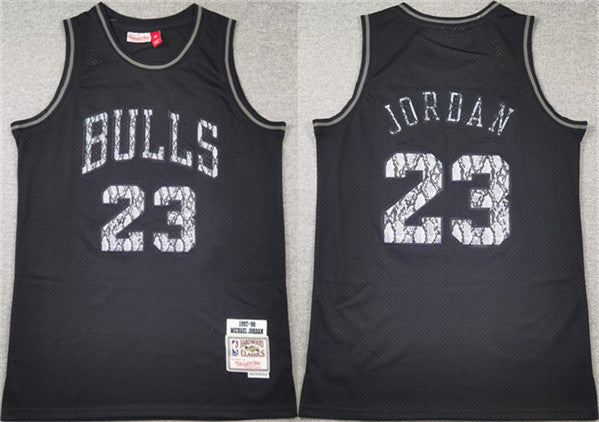 Michael Jordan Chicago Bulls black jersey