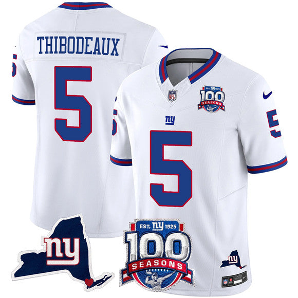 Kayvon Thibodeaux New York Giants white Vapor jersey
