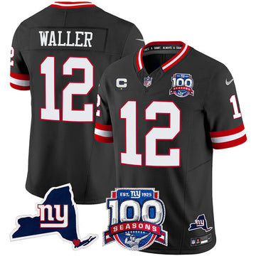 Brian Burns New York Giants black Vapor jersey