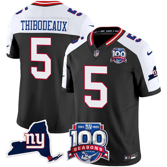 Kayvon Thibodeaux New York Giants black Vapor jersey