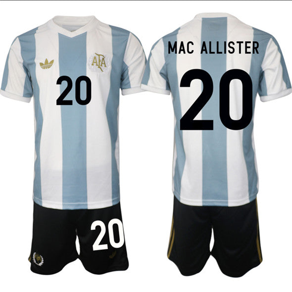Alexis Mac Allister Argentina National Team Home jersey