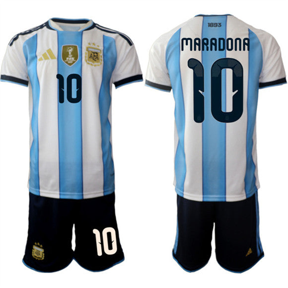 Diego Maradona Argentina National Team Home jersey