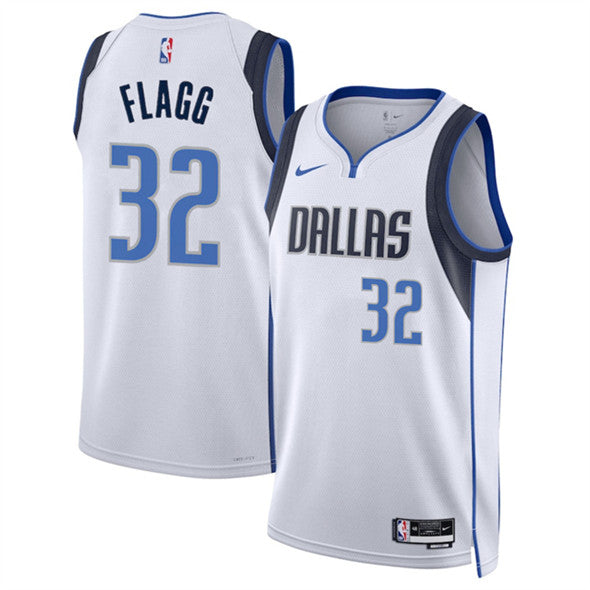 Cooper Flagg Dallas Mavericks white jersey
