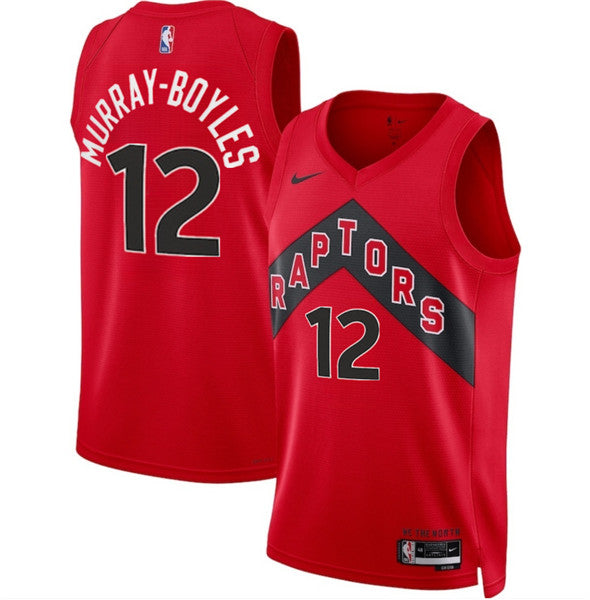 Collin Murray-Boyles Toronto Raptors red jersey