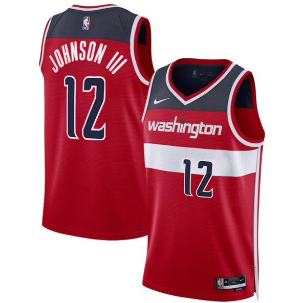Tre Johnson III Washington Wizards red jersey