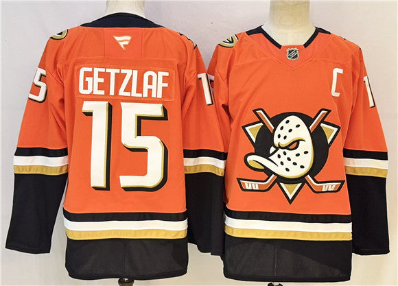 Ryan Getzlaf Anaheim Ducks orange Home jersey