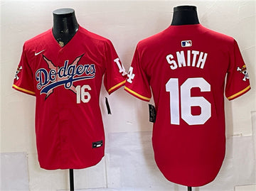 Will Smith Los Angeles Dodgers red Vapor jersey