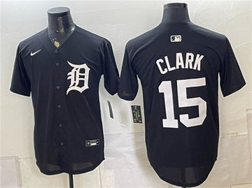 Max Clark Detroit Tigers black jersey