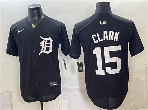 Max Clark Detroit Tigers black jersey