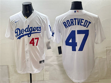 Ben Rortvedt Los Angeles Dodgers white Home jersey