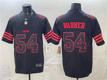 Fred Warner New England Patriots black Vapor jersey