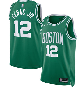 Chris Cenac Jr Boston Celtics green jersey