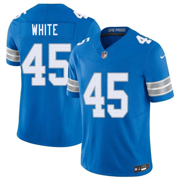 Devin White Detroit Lions blue Vapor jersey