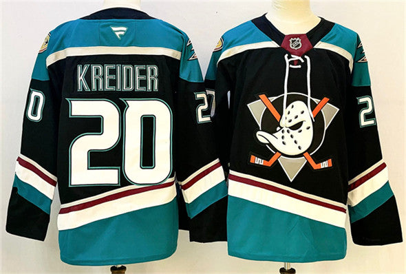 Chris Kreider Anaheim Ducks jersey
