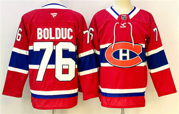 Zack Bolduc Montreal Canadiens red jersey