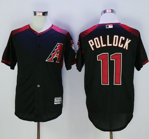A J Pollock Black-Brick New Arizona Diamondbacks jersey