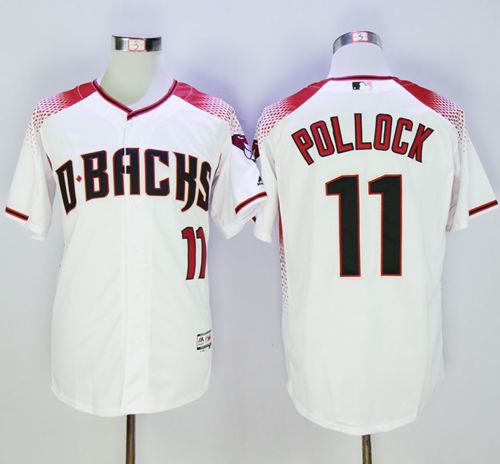 A J Pollock White-Brick New Arizona Diamondbacks jersey