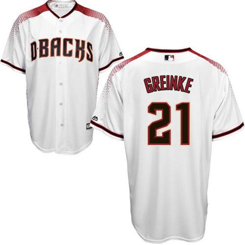 Zack Greinke White-Brick New Arizona Diamondbacks jersey