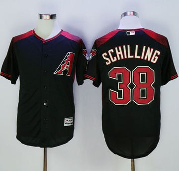 Curt Schilling Black-Brick New Arizona Diamondbacks jersey
