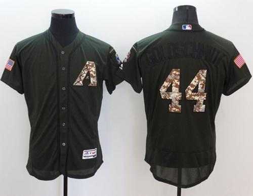Paul Goldschmidt Arizona Diamondbacks green Salute To Service jersey