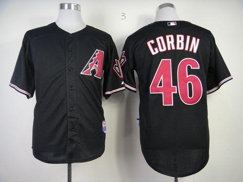 Patrick Corbin Arizona Diamondbacks black jersey