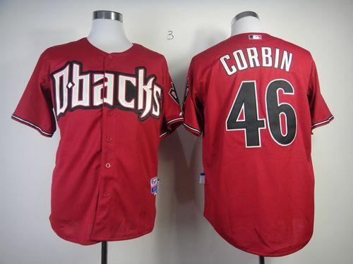Patrick Corbin Arizona Diamondbacks red jersey