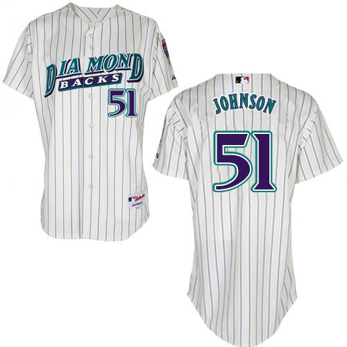 Randy Johnson Arizona Diamondbacks white jersey