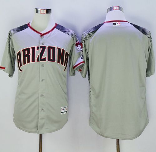 Blank Gray-Brick New Arizona Diamondbacks jersey