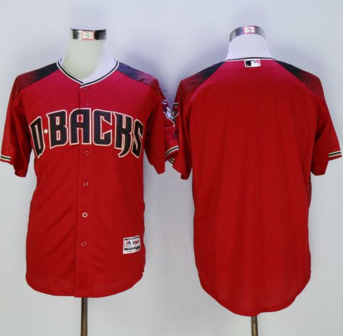 Blank Red-Brick New Arizona Diamondbacks jersey