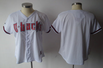 Custom Arizona Diamondbacks white Fashion jersey