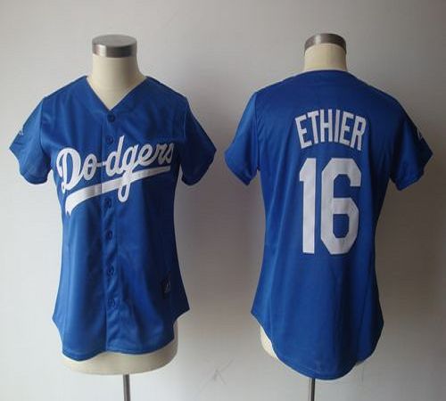 Andre Ethier Los Angeles Dodgers blue Fashion jersey