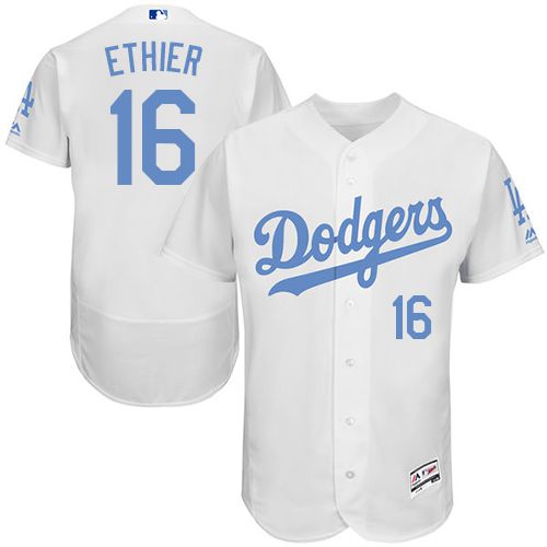 Andre Ethier Los Angeles Dodgers white Authentic jersey