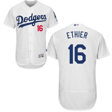 Andre Ethier Los Angeles Dodgers white Authentic jersey