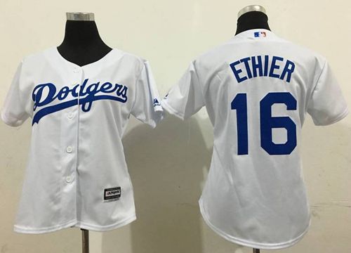 Andre Ethier Los Angeles Dodgers white Fashion jersey