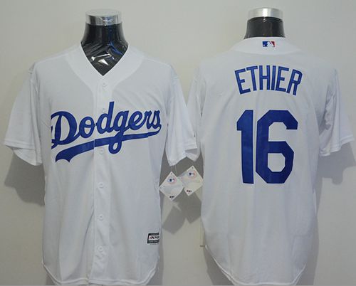 Andre Ethier Los Angeles Dodgers white jersey