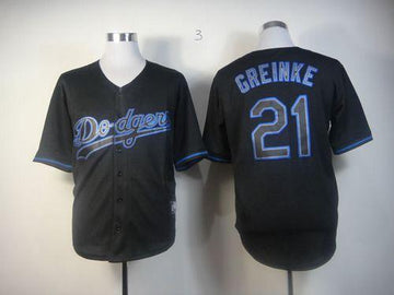 Zack Greinke Los Angeles Dodgers black Fashion jersey