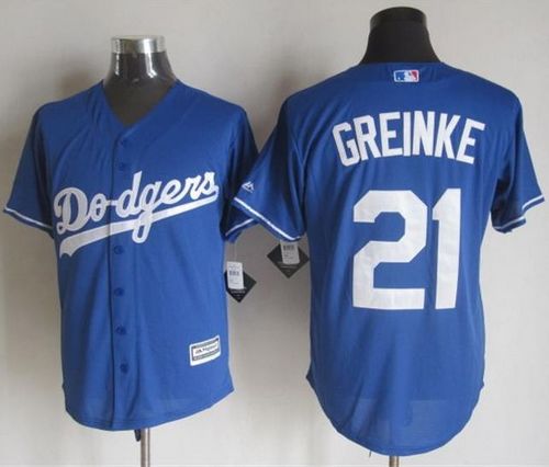 Zack Greinke Los Angeles Dodgers blue jersey