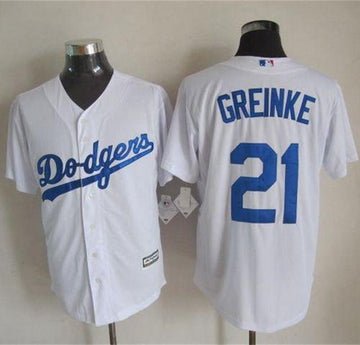 Zack Greinke Los Angeles Dodgers white jersey