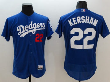 Clayton Kershaw Los Angeles Dodgers blue Authentic jersey