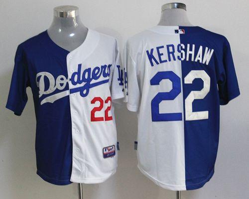 Clayton Kershaw Los Angeles Dodgers blue-white jersey
