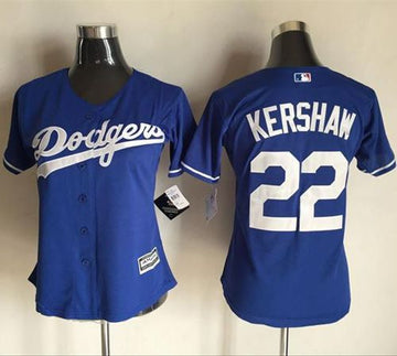 Clayton Kershaw Los Angeles Dodgers blue Alternate jersey